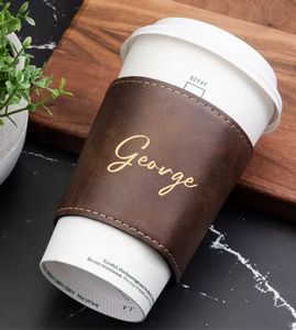 Customizable Insulated Leatherette Sleeve