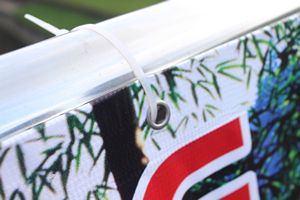 Customized Outdoor Banner Sign - 40" X 12"