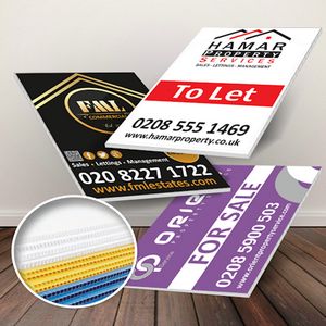 Customized Yard Sign (10" X 23")