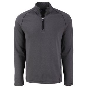 Cutter & Buck Peshastin Eco Fleece Recycled Mens Half Zip Pullover