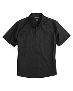 DRI DUCK Men's Craftsman Ripstop Short-Sleeve Woven Shirt