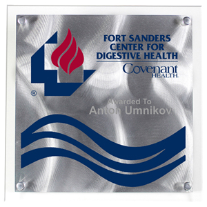 Deco Series Plaque w/4-Color Process (8"x 8")