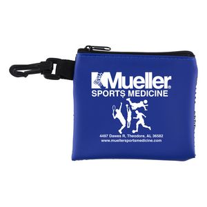 "Delos" Mesh Zippered Storage Pouch