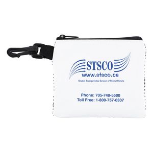 "Delos" Mesh Zippered Storage Pouch