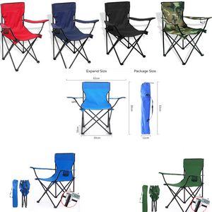 Deluxe Folding Captain Chair With Carrying Bag