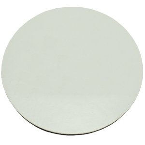 Deluxe Laminated Round Coaster w/ Black Rubber Backing