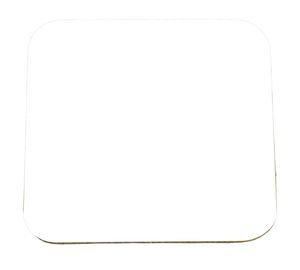 Deluxe Laminated Square Coaster w/ Cork Backing