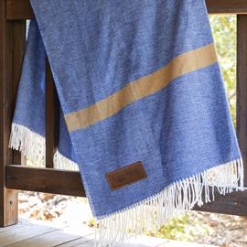 Denim Beachy Blanket (Laser Patch)