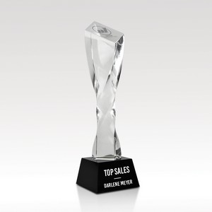 Diamond Crystal Award - Cobra - 10"