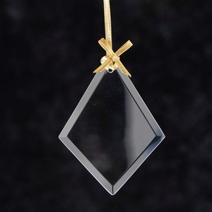 Diamond Jade Glass Ornament