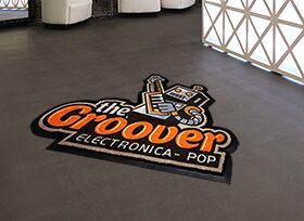 Digiprintâ„¢ HD Recycled PET Custom Shapes Logo Mat (3'x10')