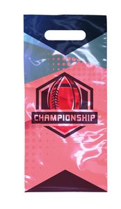 Digital Full Color 2-Sided Clear Plastic Bag (6" x 13")