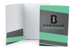 Digital Print Mini Padfolio w/Pen Holder