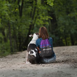 Digitally Sublimated Drawstring Backpack