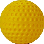 Dimp Mold Soft Baseball-Gold