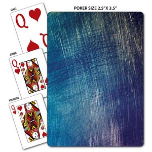 Distressed Theme Poker Size Playing Cards