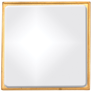 Domed Lapel Pin Square (1"x1")