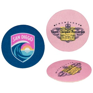 Dot Full Color Felt Coaster