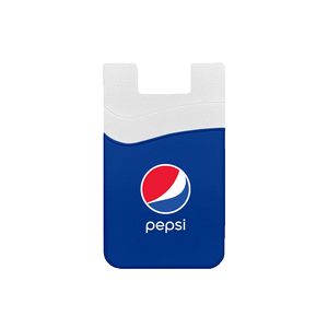 Double Pocket Silicone Wallet (Full Color)