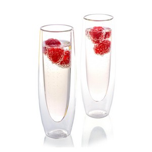 Double-Wall Champagne Set (2) 5oz EparÃ©