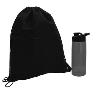 Drawstring Backpack In A Tritan Bottle