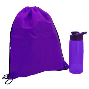 Drawstring Backpack In A Tritan Bottle