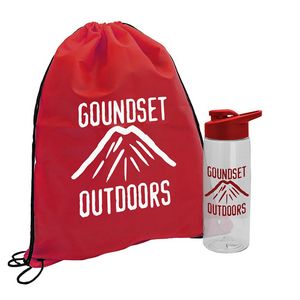 Drawstring Backpack In A Tritan Bottle