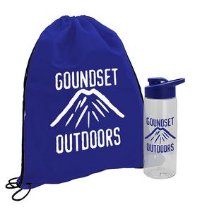 Drawstring Backpack In A Tritan Bottle