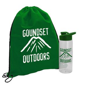 Drawstring Backpack In A Tritan Bottle