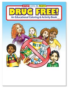 Drug Free Coloring & Activity Book Fun Pack