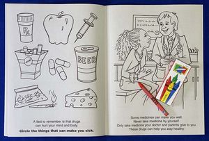 Drug Free Coloring & Activity Book Fun Pack