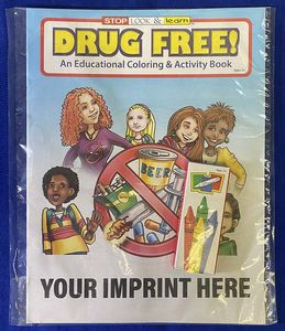 Drug Free Coloring & Activity Book Fun Pack