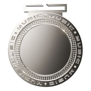 Dual Plated Music Medallions 3"