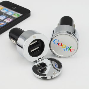 Dual Portable Car Usb Phone Battery Charger - Epoxy