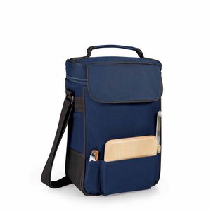 Duet Insulated Two-Bottle Wine & Cheese Tote
