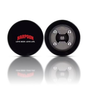 Durable Stainless Steel Hockey Puck Bottle Opener