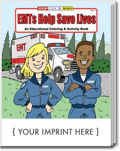 EMTs Help Save Lives Coloring Books
