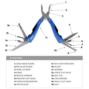 EPEX® Appalachian Trail 16-in-1 Multi Tool