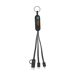 "ESCALANTE" 5-in-1 Cell Phone Charging Cable w/Phone Stand