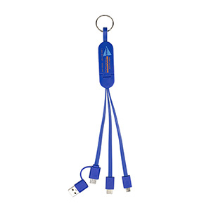 "ESCALANTE" 5-in-1 Cell Phone Charging Cable w/Phone Stand