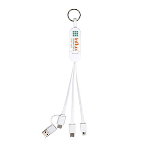 "ESCALANTE" 5-in-1 Cell Phone Charging Cable w/Phone Stand