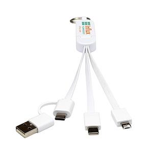 "ESCALANTE" 5-in-1 Cell Phone Charging Cable w/Phone Stand