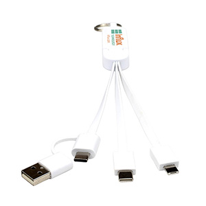 "ESCALANTE" 5-in-1 Cell Phone Charging Cable w/Phone Stand