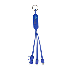 "ESCALANTE" 5-in-1 Cell Phone Charging Cable w/Phone Stand