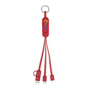 "ESCALANTE" 5-in-1 Cell Phone Charging Cable w/Phone Stand