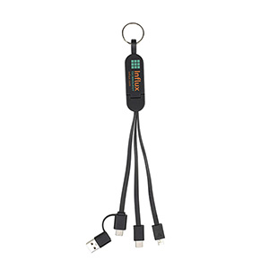 "ESCALANTE" 5-in-1 Cell Phone Charging Cable w/Phone Stand