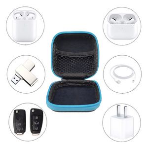 EVA Square Earbuds Carrying Case
