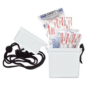 "EZ Carry Kit 1" 9 Piece First Aid Kit w/Breakaway & Adjustable Neck Lanyard