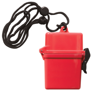 "EZ Carry" Waterproof Container w/Breakaway & Adjustable Neck Lanyard
