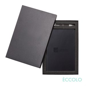 Eccolo® Groove Journal/Clicker Pen Gift Set - (M)